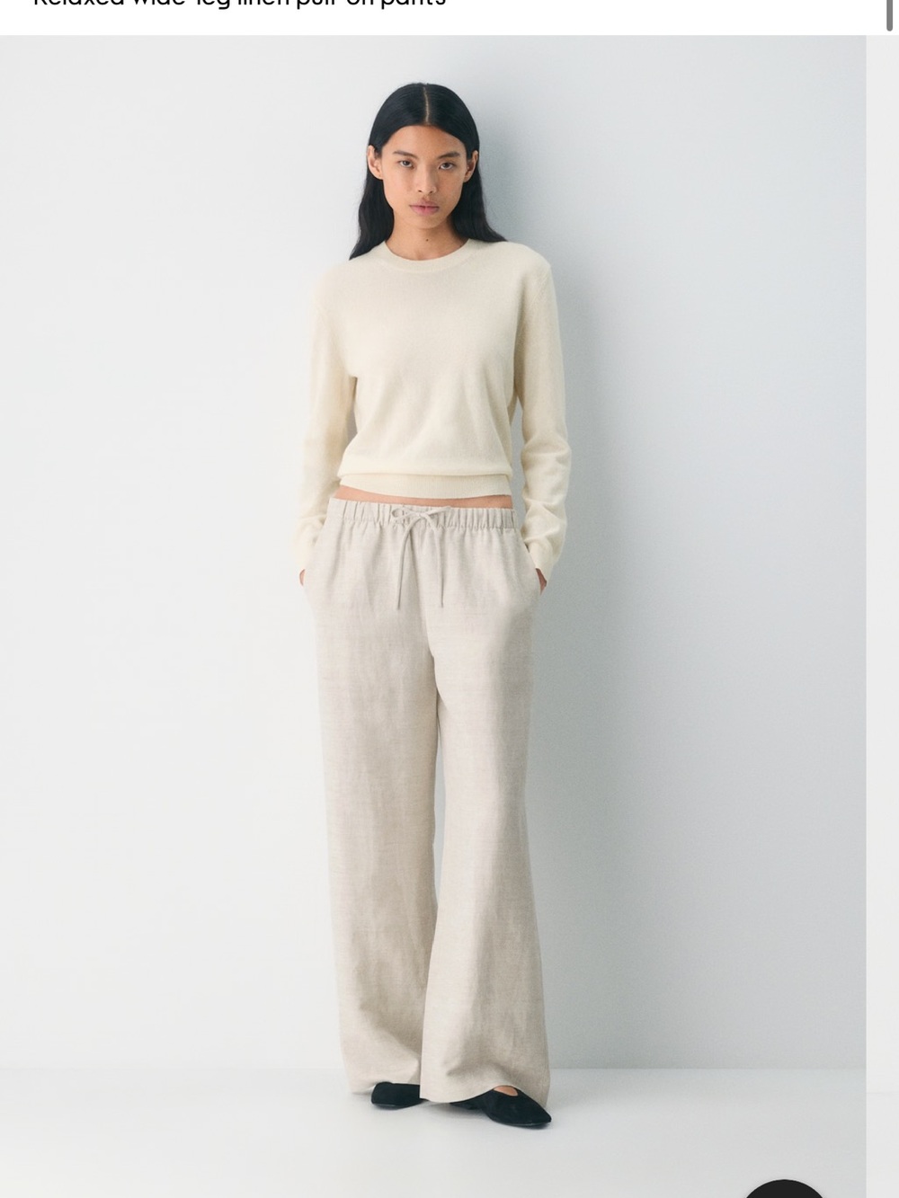 Wilfred Lodge Linen Pant - Aritzia